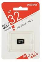 SmartBuy Карта памяти microSD Smartbuy 32GB Class10 10 МБ/сек без адаптера