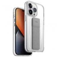 Чехол Uniq Heldro Mount + Band для iPhone 14 Pro, цвет Прозрачный (Clear) (IP6.1P(2022)-HELMCLR)