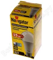 Светодиодная лампа Navigator 61 239 NLL-A60-15-230-6.5K-E27