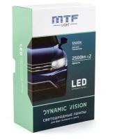 MTF Light Светодиодные лампы MTF Light, серия DYNAMIC VISION LED, H3, 28W, 3000lm, 5500K, кулер, комплект