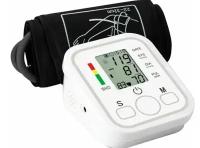 Электронный тонометр для измерения давления и пульса /Голосовой помощник/ White
