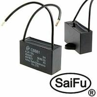 Пусковой конденсатор CBB61 4uF 450V / SAIFU