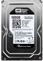 Жесткий диск HDD 500Gb Western Digital, SATA-III, 64Mb, 7200rpm, Black (WD5003AZEX)