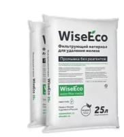 Фильтрующий материал для очистки воды от железа WiseEco F. Сорбционная засыпка для обезжелезивания воды