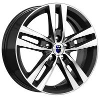 Колесный диск Кик Rassvet 6.5x16/5x114.3 D66.1 ET50 алмаз чёрный