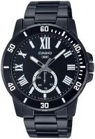 Наручные часы CASIO Collection MTP-VD200B-1B, белый, серебряный