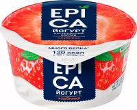 EPICA йогурт натуральный с клубникой 4.8%, 130 г