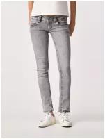 Джинсы женские, Pepe Jeans London, артикул: PL204175, цвет: серый (VY1), размер: 27/32