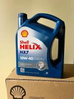 Масло Моторное Shell Helix Hx7 10W40 5L