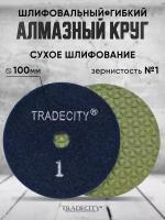 Алмазный Гибкий Шлифовальный Круг Треугольник D100/№1