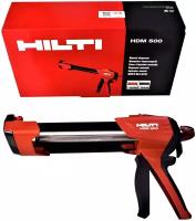 Ручной дозатор для химических анкеров HILTI HDM 500 (коробка, 2 картриджа crcb)