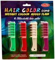 Мелки для волос с насадкой, набор 4 цвета 5133681