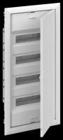 Шкаф в нишу ABB UK648E3, 48 модулей с белой металлической дверцей