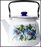 Сибирские товары Чайник Цветы синие 3.5 л