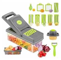 Овощерезка ручная Veggie Slicer 14 в 1 KITCHEN IDEA