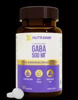 Биологически активная добавка к пище GABA /габа 500mg NUTRAWAY 90 таблеток