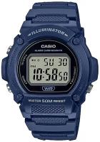 Наручные часы CASIO Collection W219H-2AV, синий, серый