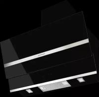 Наклонная вытяжка Kuppersberg F 930, цвет корпуса черный.., цвет окантовки/панели черный