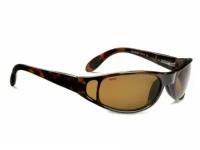 Солнцезащитные очки Rapala, оправа: пластик, спортивные, ударопрочные, устойчивые к появлению царапин, поляризационные, с защитой от УФ, коричневый