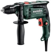 Ударная дрель Metabo SBE 650 Impuls коробка 600743000, 650 Вт зеленый/черный