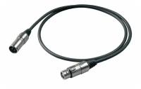 Шнур Proel XLR M - XLR F BULK250LU1 1m