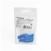 Соединители электрические, сечение 1,5-2,5 мм2, 27A, синий, LD301-1525 (DIY упаковка 10 шт), гильза соединительная арт. 39401