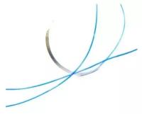 Материал шовный хирургический стерильный с атравматической иглой: кетгут простой CP70245В0 М6(2) 75см, игла колющая 45мм 4/8 (12 шт/уп)
