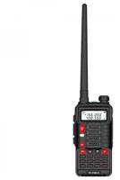 Рация Baofeng UV-10R Черная / Портативная радиостанция Баофенг для охоты и рыбалки с аккумулятором на 2200 мА*ч и радиусом до 10 км / IP54