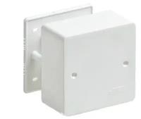 TYCO Коробка распределительная IP40 Ruvinil 85х85х45 белая открытая установка распаечная для кабель каналов