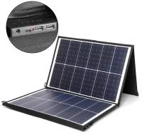 Солнечная батарея TOP-SOLAR-120 120W 18V DC, Type-C PD 60W, USB QC3.0 18W, USB 12W, влагозащищенная, складная на 3 секции