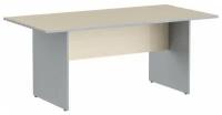 Стол для переговоров / офисный стол/ письменный стол SKYLAND IMAGO ПРГ-2, клен/металлик, 180х90х75.5 см