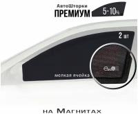 Шторки EscO PREMIUM 90-95% на Dodge Journey 1 (2010 - 2015) на Передние двери, крепятся на Магнитах ЭскО /Каркасные автошторки