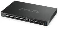 Коммутатор ZYXEL XGS4600-32F (L3 Managed Switch, 24 port Gig SFP, 4 dual pers. and 4x 10G SFP+, stackable, dual PSU) (XGS4600-32F-ZZ0102F)