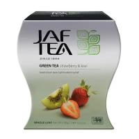 Чай зелёный JAF TEA Strawberry Kiwi листовой с клубникой и киви, 100 г