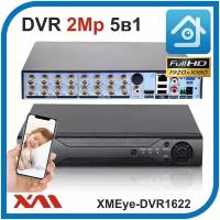 Регистратор для камер видеонаблюдения XMEye-DVR1622 (AHD, XVI, CVI, TVI, CVBS) 16 Видео. 2 Аудио