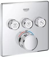 Смеситель для ванны Grohe Grohtherm SmartControl 29126000 (внешняя монтажная часть)