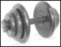 Гантель разборная 19 кг BARBELL MB-FdbM26-At19