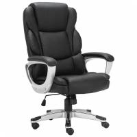 Кресло руководителя Brabix Premium Rest EX-555 экокожа, черное 531938