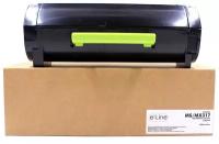 Тонер-картридж e-Line 51B5000 для Lexmark MS317, MX317 (Чёрный, 2500 стр.)