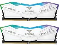Оперативная память Team Group T-Force Delta RGB 32GB (16GB x2) DDR5-6200 White (FF4D532G6200HC38ADC01)