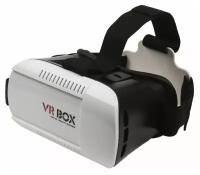 Очки виртуальной реальности VR BOX (черные с белым/коробка)