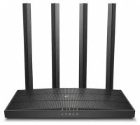 Wi-Fi роутер TP-LINK, маршрутизатор вайфая до 1300 Мбит/с, двухдиапазонный роутер, черный