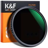 Переменный нейтральный фильтр K&F Concept Variable MC ND8-ND2000 Slim 37mm