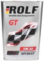 Масло моторное ROLF GT 5W30 синтетика 4 л