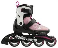 Детские ролики Rollerblade Microblade - 2022 Pink/White р. 36.5-40.5