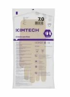 Перчатки латексные стерильные Kimberly-Clark KIMTECH G3 Sterile Latex Gloves, цвет: бежевый, размер: 7.0, 305 мм, хирург. укладка, 4 шт. (2 пары)