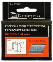 Stelgrit 643103 степлер мебельный скобы 4 14мм