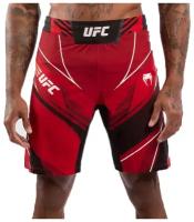 Шорты ММА UFC Venum Fight Night Long Fit Red (XL)