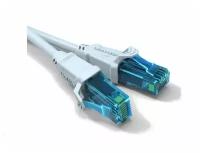 Vention Патч-корд прямой UTP cat.5e RJ45, провод лан кабель сетевой для интернета, длина 1 м, цвет Серый