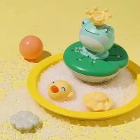 Игрушка для ванной Жирафики Царевна-лягушка, разноцветный